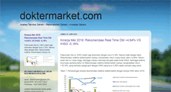 Desktop Screenshot of doktermarket.com